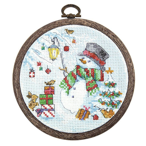 M-506C Counted cross stitch kit series "New Year Stories" - Wizardi