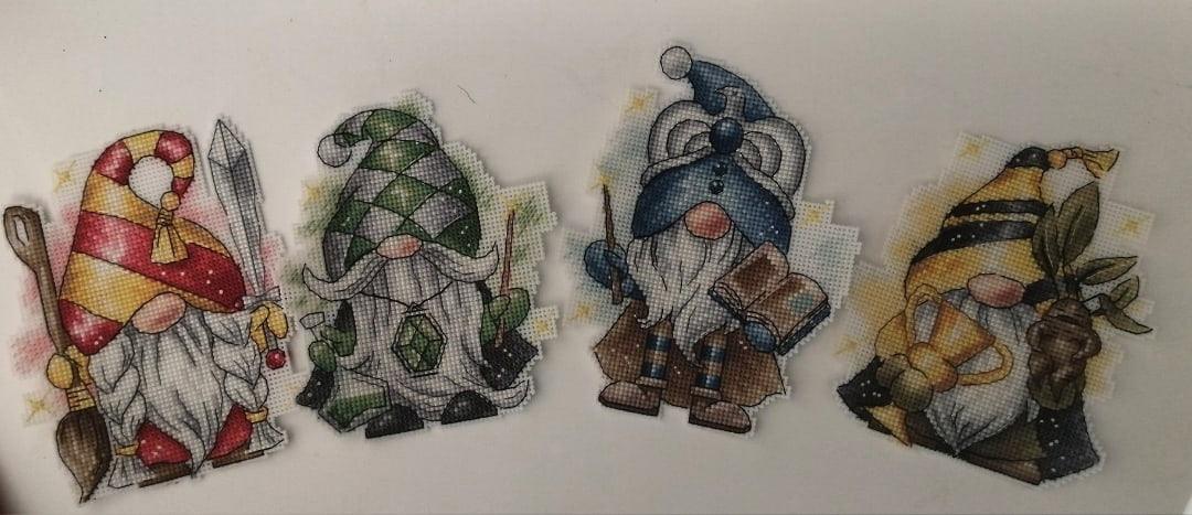 Magic Dwarfs - PDF Cross Stitch Pattern - Wizardi