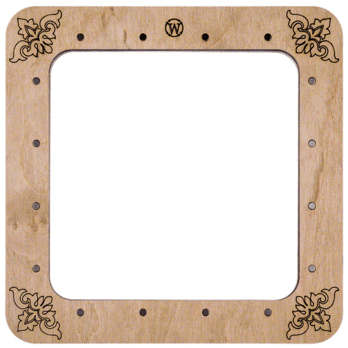 Magnetic embroidery frame FLMP-005 (14*14 cm.) - Wizardi