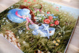 Meadow with poppies BU4020L Counted Cross-Stitch Kit - Wizardi