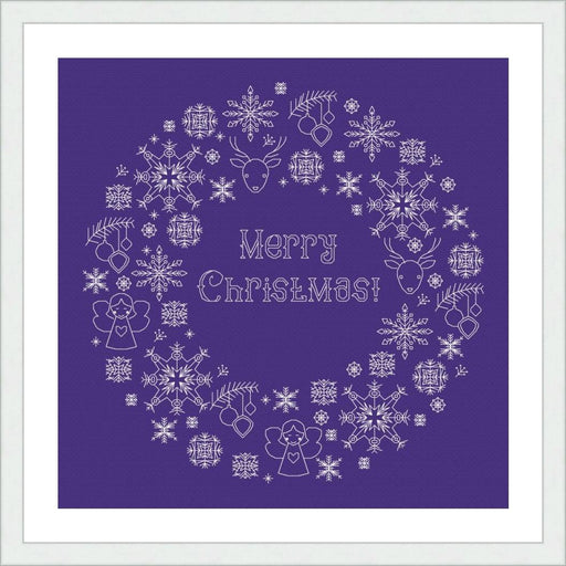 Merry Christmas - PDF Cross Stitch Pattern - Wizardi