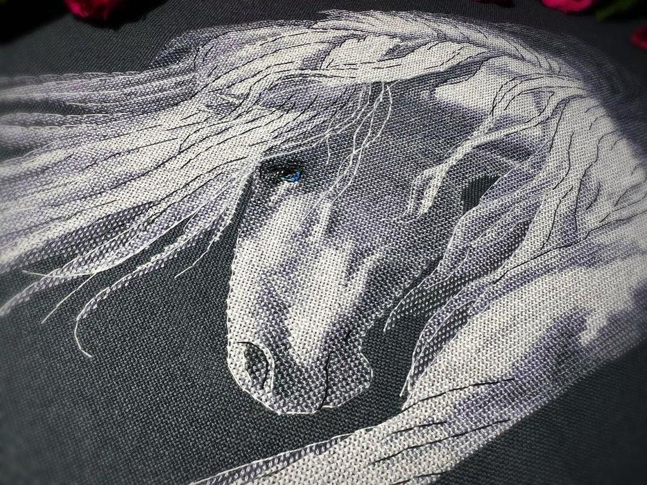 Moon Mare - PDF Counted Cross Stitch Pattern - Wizardi