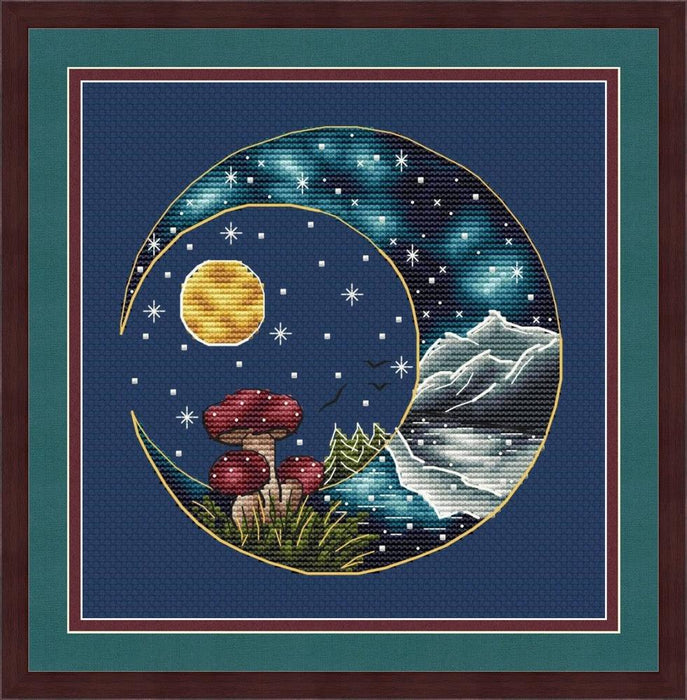 Moonlight - PDF Cross Stitch Pattern - Wizardi