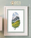 Mountain landscape-1 1401 Counted Cross Stitch Kit - Wizardi