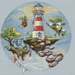 My World. Lighthouse - PDF Cross Stitch Pattern - Wizardi