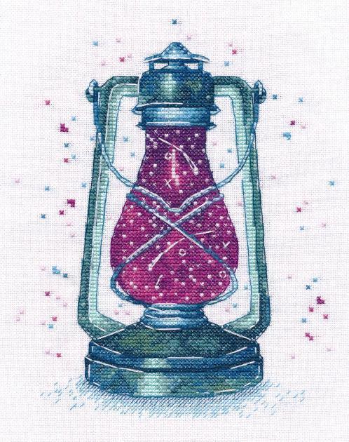 Mysterious Light-1 1164 Counted Cross Stitch Kit - Wizardi
