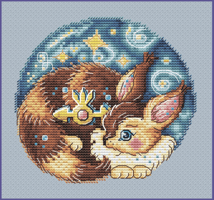 Mystical Animal - PDF Cross Stitch Pattern - Wizardi