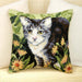 Needlepoint Cushion Kit "Dark-grey cat" 9048 - Wizardi
