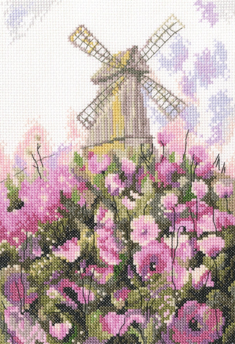 Old mill M551 Counted Cross Stitch Kit - Wizardi