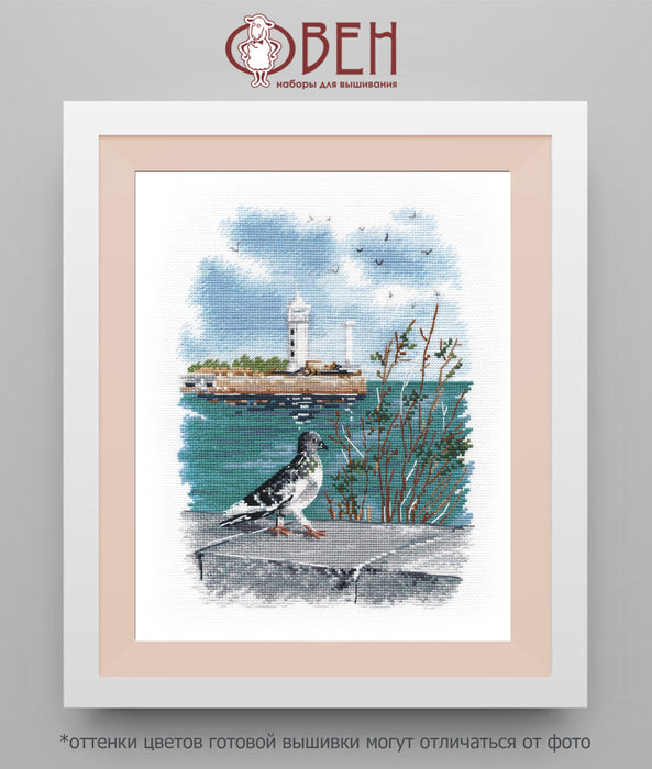 On the Embankment 1371 Counted Cross Stitch Kit - Wizardi