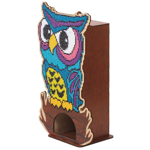 Owl Diamond painting kit WW003 - Wizardi