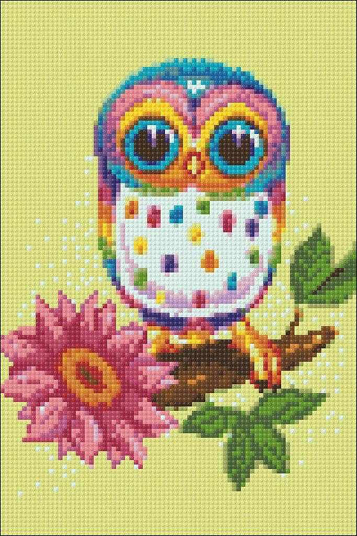 Crafting Spark Colorful Owl Diamond Painting Kit