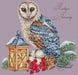 Owl with a Lamp. January. Calendar Series - PDF Cross Stitch Pattern - Wizardi