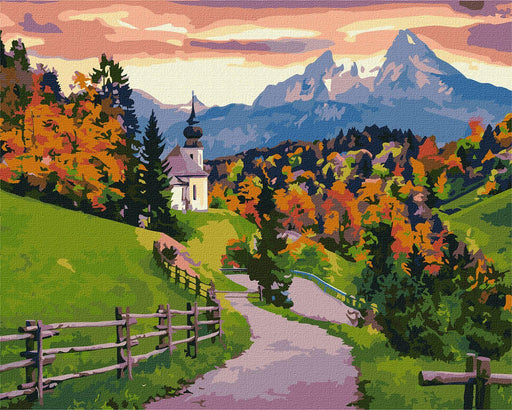 Painting by Numbers kit Autumn silence KHO2874 - Wizardi