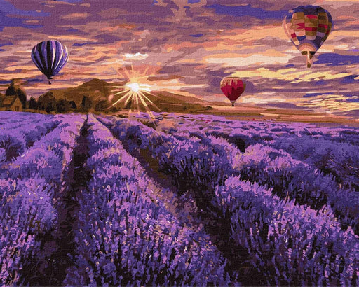 Painting by Numbers kit Blooming lavender KHO2839 - Wizardi