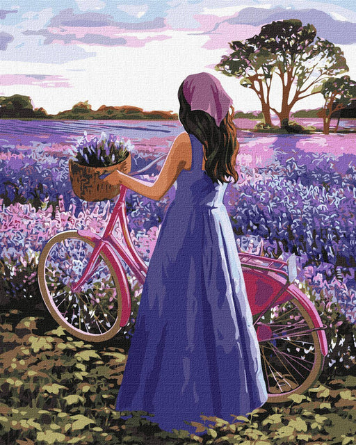 Painting by Numbers kit Lavender inspiration KHO2608 - Wizardi