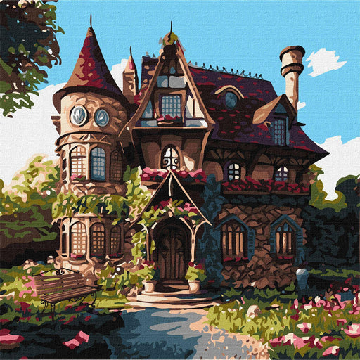 Painting by Numbers kit The cozy palace KHO6330 - Wizardi