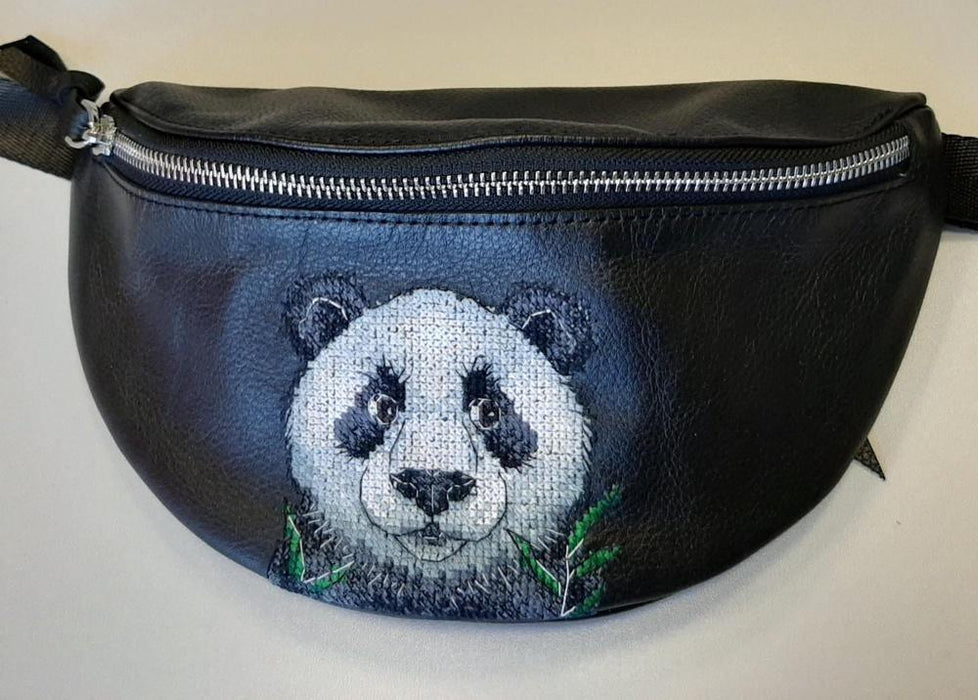 Panda Cross Stitch on Clothes kit B-241 / SV-241 - Wizardi