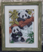 Pandas SM-050 Counted Cross Stitch Kit - Wizardi