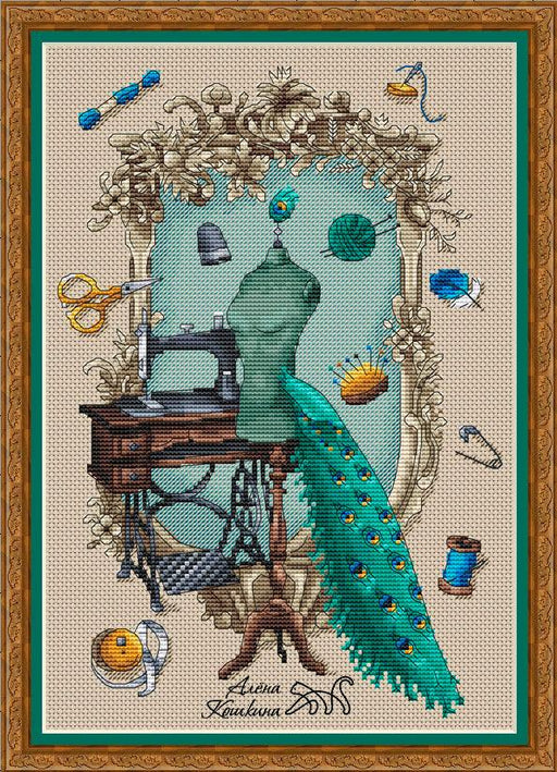 Peacock Atelier - PDF Cross Stitch Pattern - Wizardi
