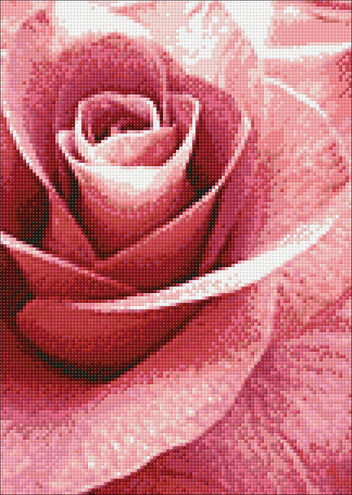 Pink Rose CS019 11.81 x 15.75 inches Crafting Spark Diamond Painting Kit - Wizardi