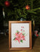 Poinsettia Counted Cross Stitch Chart - Free Pattern for Subscribers - Wizardi