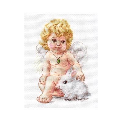 Protecting Angel 0-146 Counted Cross-Stitch Kit - Wizardi