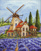 Provence Windmill CS2579 15.8 x 19.7 inches Crafting Spark Diamond Painting Kit - Wizardi