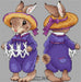 Rabbit Plastic Canvas - PDF Cross Stitch Pattern - Wizardi