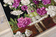 Red and White Peonies B608L Counted Cross-Stitch Kit - Wizardi