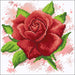 Red Rose Field CS2624 7.9 x 7.9 inches Crafting Spark Diamond Painting Kit - Wizardi