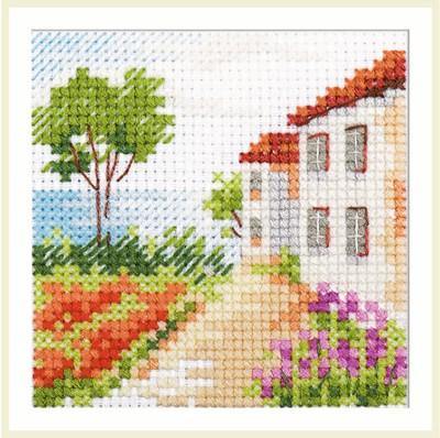 Road to the Sea 0-198 Counted Cross-Stitch Kit - Wizardi