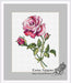 Rose - PDF Cross Stitch Pattern - Wizardi