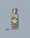 Rosehip Bottle on Plastic Canvas - PDF Counted Cross Stitch Pattern - Wizardi