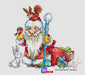 Santa Claus. With Gifts - PDF Cross Stitch Pattern - Wizardi