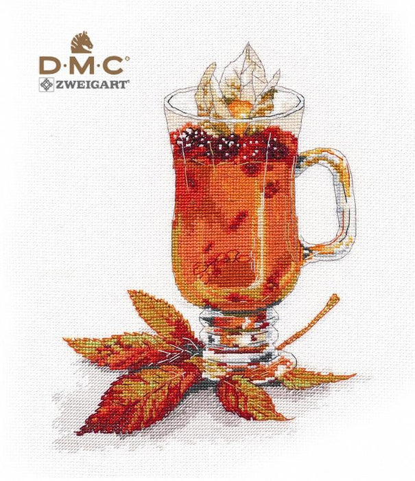 Sea Buckthorn Punch 1369 Counted Cross Stitch Kit - Wizardi
