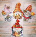 Season Dwarfs - PDF Cross Stitch Pattern - Wizardi