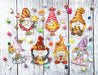 Season Dwarfs - PDF Cross Stitch Pattern - Wizardi