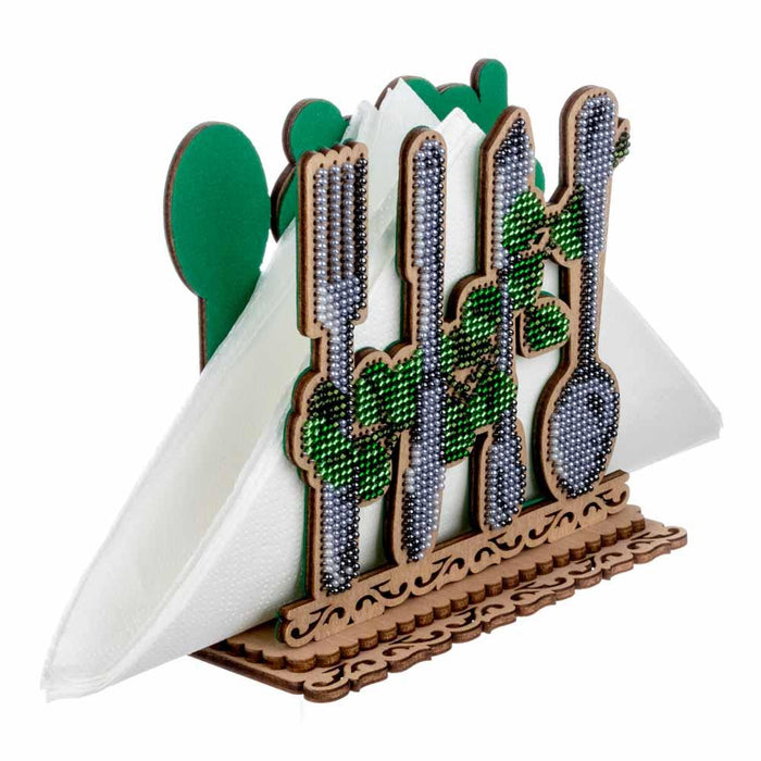 Set for embroidery with beads on wood FLK-533 - Wizardi