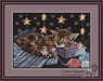 Sleeping Kitten - PDF Cross Stitch Pattern - Wizardi