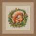 Sleeping Squirrel - PDF Cross Stitch Pattern - Wizardi