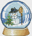Snow Globe 5 - PDF Cross Stitch Pattern - Wizardi