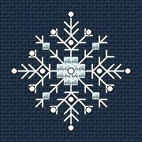 Snowdrop 2 - PDF Free Cross Stitch Pattern - Wizardi