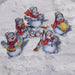 Snowman. With a Garland - PDF Cross Stitch Pattern - Wizardi
