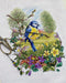Spring Bird - PDF Cross Stitch Pattern - Wizardi