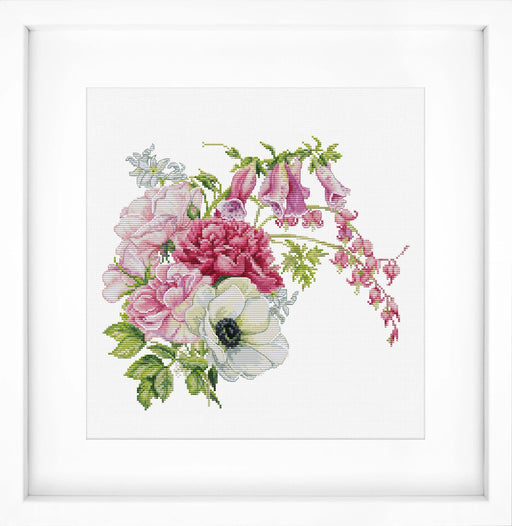 Spring Bouquet B7018L Counted Cross-Stitch Kit - Wizardi