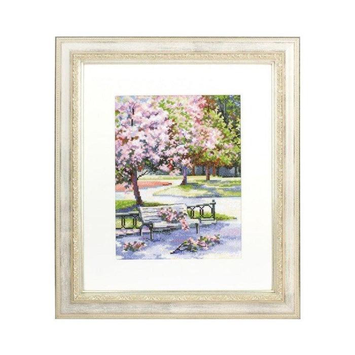 Spring in the park M486 Counted Cross Stitch Kit - Wizardi