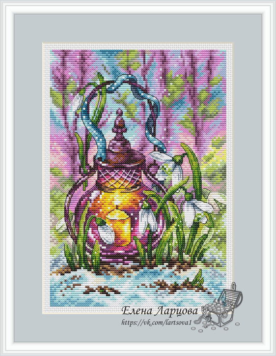 Spring Light - PDF Cross Stitch Pattern - Wizardi