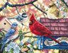 Springtime Songbirds L8062 Counted Cross Stitch Kit - Wizardi