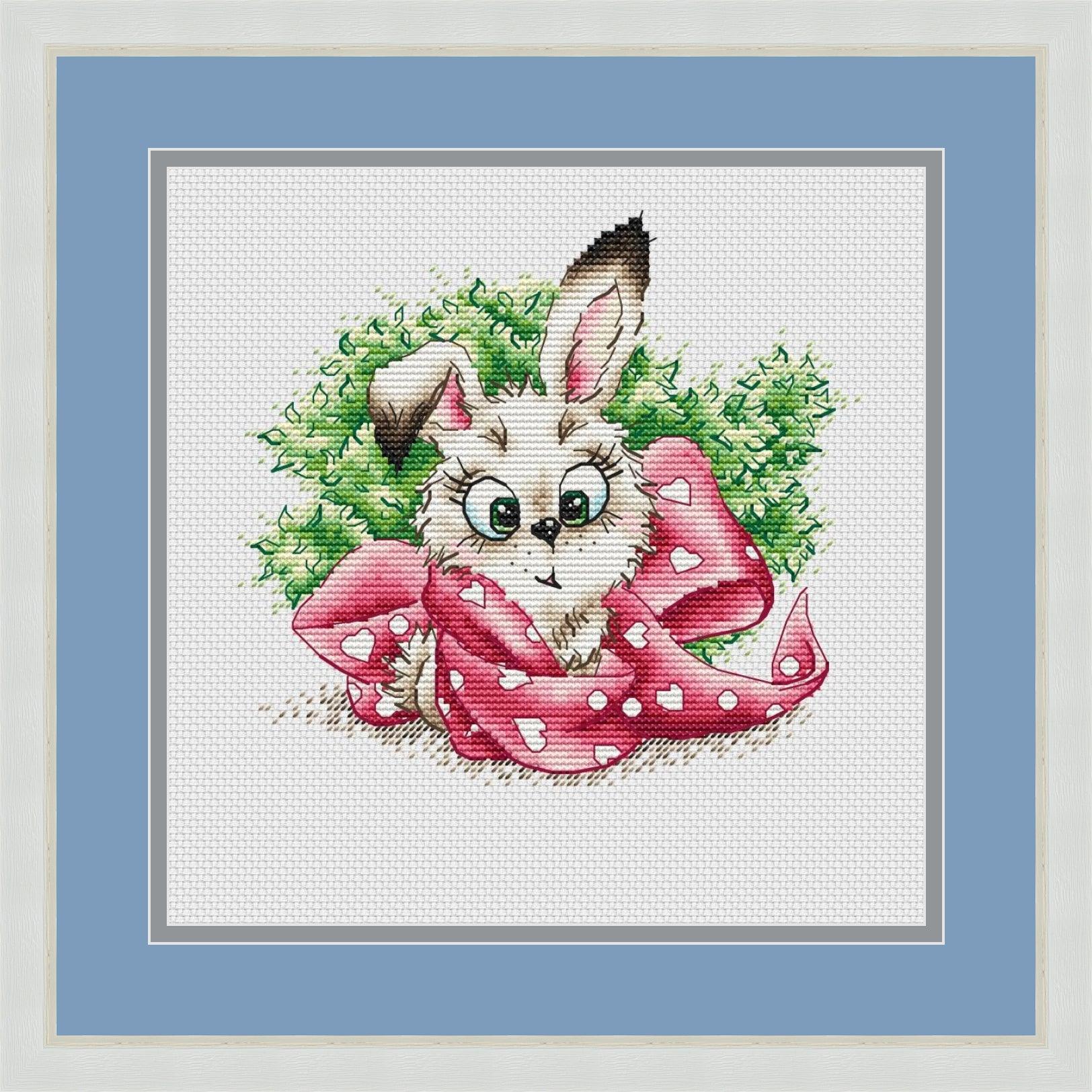 Cute Bunny - PDF Cross Stitch Pattern — Wizardi